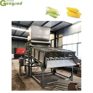 Shanghai Factory Supply Corn Husk Peeler Sweet Corn Peeling Shelling Machine thumbnail-3