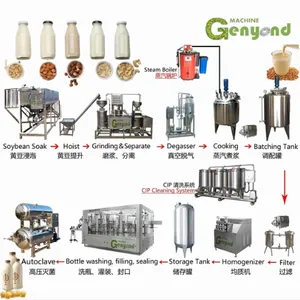 Protein Milk Production Line for Almonds thumbnail-2