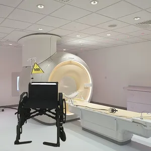 MRI Safe Plastic Wheelchair for MRI Room Use/ MRI Conditional to 5 Tesla thumbnail-4