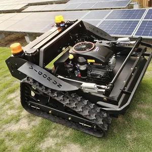 EPA Euro 5 Approved Industrial Grade Single Cylinder 48V Remote Control Lawn Mower Gas Powered Crawler Slope Mower VTLM800 thumbnail-1