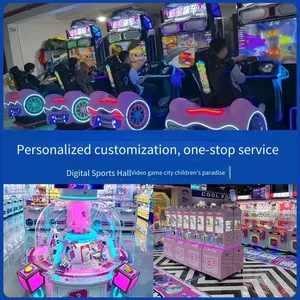 Large-scale Arcade Entertainment Game Equipment, Coin-operated Gift Pusher Machines for Anime Arcades, Amusement Games for Children's Playgrounds thumbnail-2