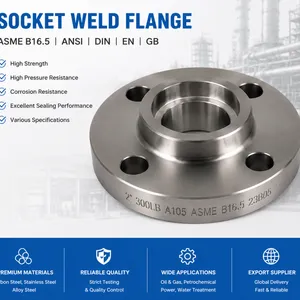 Socket Weld Flange Manufacturer | ASME B16.5 Carbon Steel & Stainless Steel SW Flanges Supplier thumbnail-1