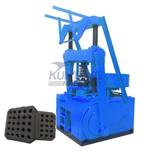 Low Consumption Porous Biochar Briquetting Machine Square Barbecue Charcoal Briquette EPC thumbnail-1