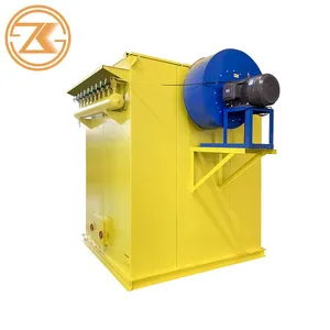 Industrial Environmental Protection Equipment Bag Dust Collector, Central Silo Top, Boiler, Woodworking, Cyclone, Cartridge, Pulse Dust Collector thumbnail-3