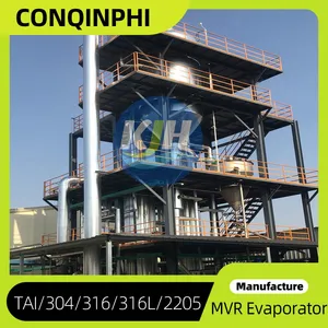 PLC Controlled MVR Evaporation Crystallizer, 380V, 15-30 KW, for Zero Liquid Discharge thumbnail-5