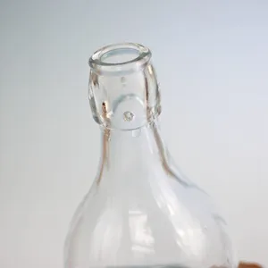 Wholesale 500ML 700ML 750ML Round Sample Spirits Exclusive Glass Bottles for Brandy Whisky Vodka Cork thumbnail-4