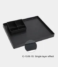 Large Black Tray/tea Tray（Wechat:13510231336 Whatsapp 008613510231336） thumbnail-1
