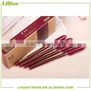 New Type Delicate Blue&red Gel Sign Pen With Gift Box thumbnail-1