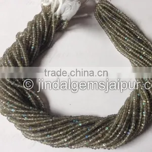 Wholesale Top Quality Labradorite Faceted Roundelle Beads thumbnail-1