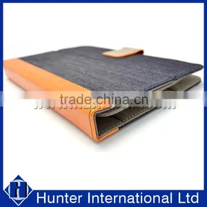 7" Universal Demin With Plain Crystal Tablet Cover thumbnail-2