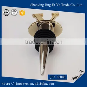 Custom Metal Wine Stopper for Wedding thumbnail-4
