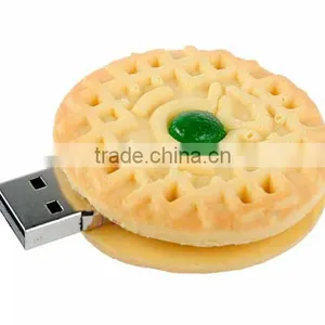 Biscuit Shaped Usb Memory Sticks With Gift Package thumbnail-1