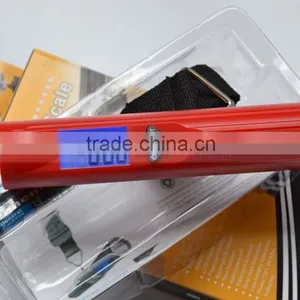 30 x 17mm Big Size LCD Screen 2 in One Fishing Or Travel LED Torch Luggage Scale thumbnail-2