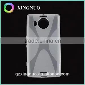 Slim Transparent Crystal Clear TPU Back Cover for Microsoft Lumia 950XL thumbnail-1