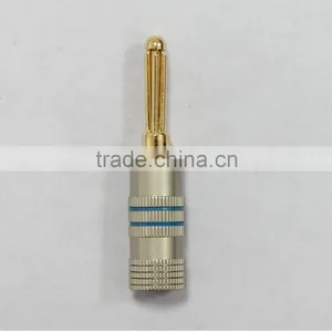 High Quality Gold Plated Speaker Connector Banana Plug thumbnail-3