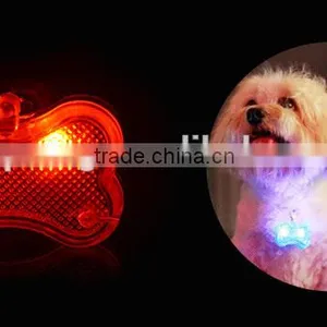 2016 LED Nylon Pet Dog Cat Collar Dog Flashing Clip On Collar Led Light Charm Id Tag Flash Or Glow Modes thumbnail-3
