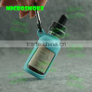 New in Microsmoke E-cigarette Plastic Bottle Silicone Case, Silicone Protective Case for 30ml Glass Ejuice Bottle thumbnail-3