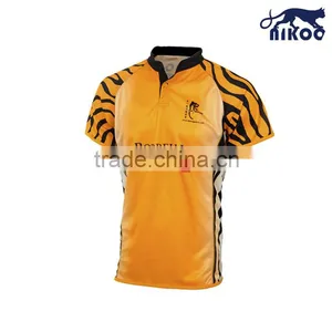 Sublimation Rugby Jersey Fabric thumbnail-1