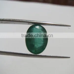 4.10 Carats SUPER Quality Zambian NATURAL UNTREATED Emerald Oval Cut Gemstones thumbnail-6