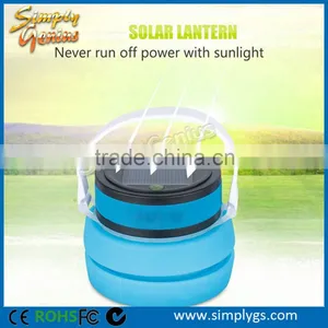 CE Rohs Portable Solar Lamp for Hiking Trekking Biking Beach Supplier's Choice thumbnail-2