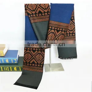 Wholesale Men Custom Made Palid Cotton Winter Scarf thumbnail-2