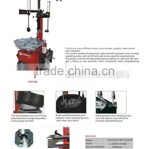 Double Helper Tire Changer STC758/ Manufacture thumbnail-2
