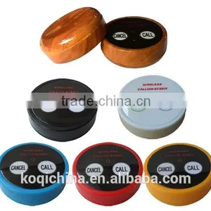 Restaurant Bar Hotel Coffee Shop Used 2-button Caller Wireless Restaurant Pager System thumbnail-6