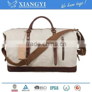 Oversized Canvas Travel Tote Duffel Small Duffle Bag Travel Bag,single-shoulder Bag,messenger Bag New Design in 2016 thumbnail-3