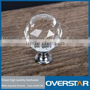 Fancy Zinc Alloy Crystal Rhinestone Cabinet Knob thumbnail-1