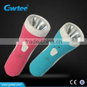 GT-8131 OEM Kids Plastic Mini LED Flashlight thumbnail-6