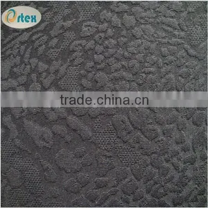 90 Polyester 10 Spandex Interlock Jacquard Fabric thumbnail-1
