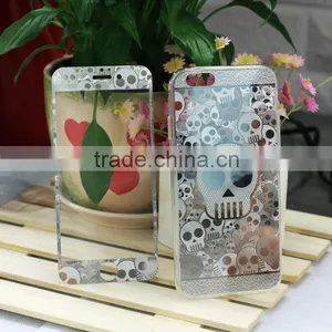 Mikorean Skullcandray Tempered Glass With Exquisite Cellphone Case for Mobile Phone 5G, 6G, 6 Plus thumbnail-1