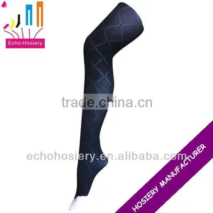 Lady New Sexy Diamond Patterned Tights thumbnail-1