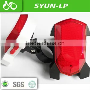 LED Bicycle Laser Tail Light/braking Warning LED Bike Light thumbnail-1