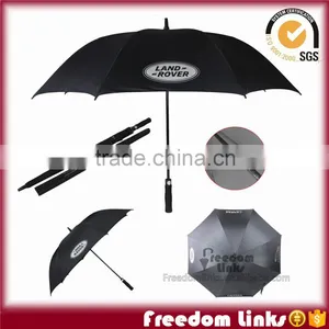 Black Custom Umbrella Logo Print thumbnail-1