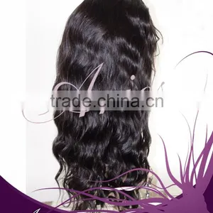 Best Seller Black Women Virgin Hair Wet and Wavy Full Lace Wig thumbnail-3