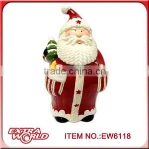 Christmas Ceramic Santa Money Box thumbnail-1