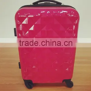 Latest Styles for ABS&PC Hot Pink Travel Luggage thumbnail-3
