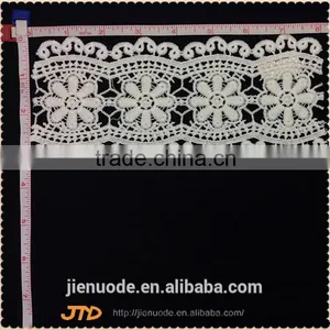 New Products Christmas Embroidered New White Bridal Lace Trim thumbnail-1