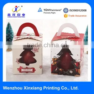 New Design Apple Sweet Packaging Box With Open Window for Christmas Eve thumbnail-5
