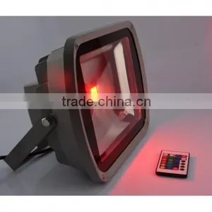LED Flood Light 60W Led Floodlight IP65 Integrated Grey RGB Led Flood Light thumbnail-4