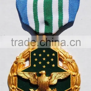 Wholesale and Retail Eagle Scout Medal Free Delivery Army Achievement Medal Cheap Top Quality Custom Award Medals thumbnail-1