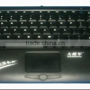 FEG-1203 Bule Light Backlight Mini Wireless 2.4g Touchpad Keyboard thumbnail-1