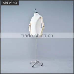Movable Wooden Arms Man Shop Dummies Retail Store Display for Sale thumbnail-1