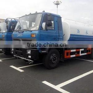 2015 Factory Sale Dongfeng 12 Ton Water Tanker Truck thumbnail-2