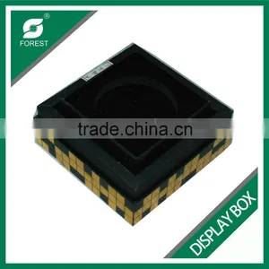 HIGH QUALITY CUBE SHAPE CARDBOARD GIFT DISPLAY BOX FOR DISPLAYING JEWELLERYS thumbnail-4