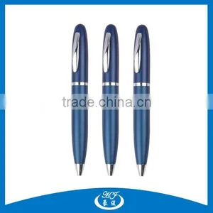 Small Bullet Twist Metal Ballpoint Pen thumbnail-1