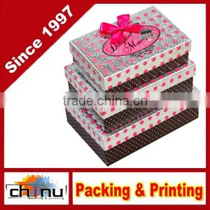 OEM Customized Printing Paper Gift Packaging Box (110304) thumbnail-1