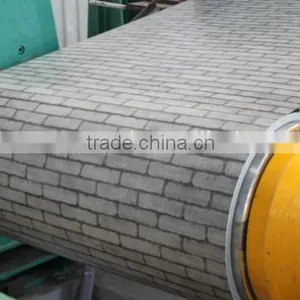China Top Ten Selling Decorative New Brick Pattern PPGI Zinc Hot Dipped Steel Coils/Plates , Hot Sale ! thumbnail-2