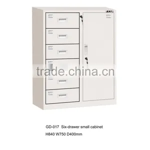 Six-drawers Small Filing Storage Cabinet thumbnail-1